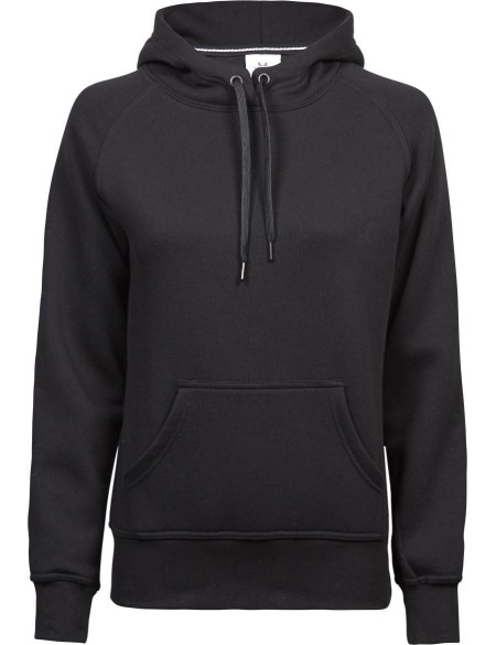 Dámská mikina s kapucí TeeJays 5431 - Black S