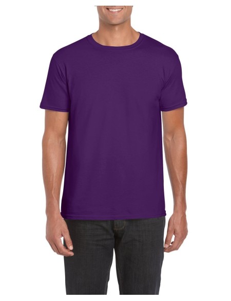 Pánské tričko Gildan GI64000 - Purple M