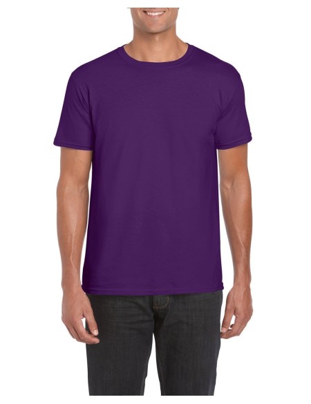 Pánské tričko Gildan GI64000 - Purple 4XL
